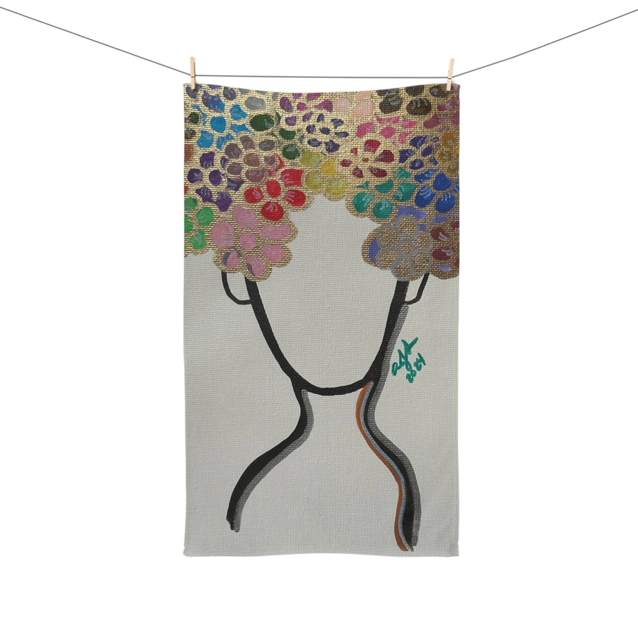 Daisy Diva Hand Towel