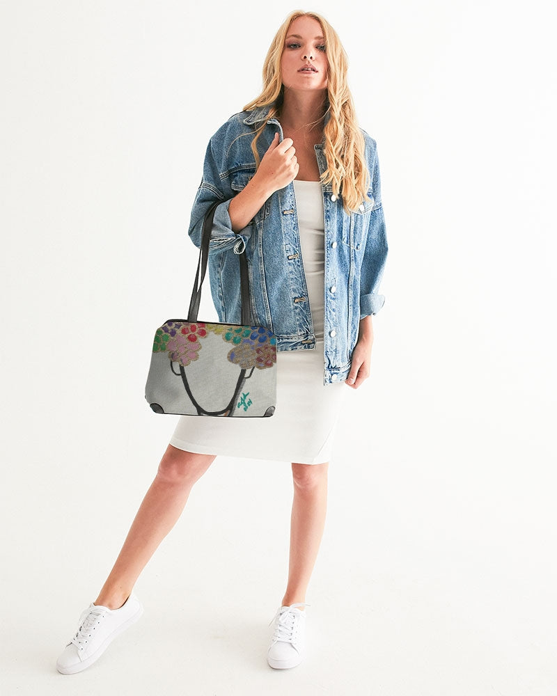 Daisy Diva Print Shoulder Bag