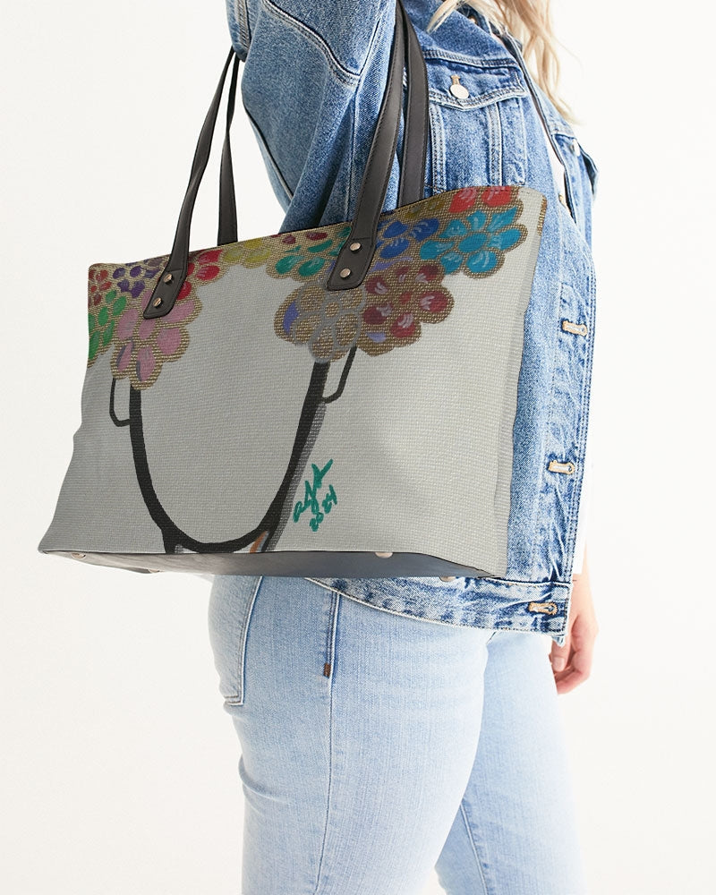 Daisy Diva Print Stylish Tote