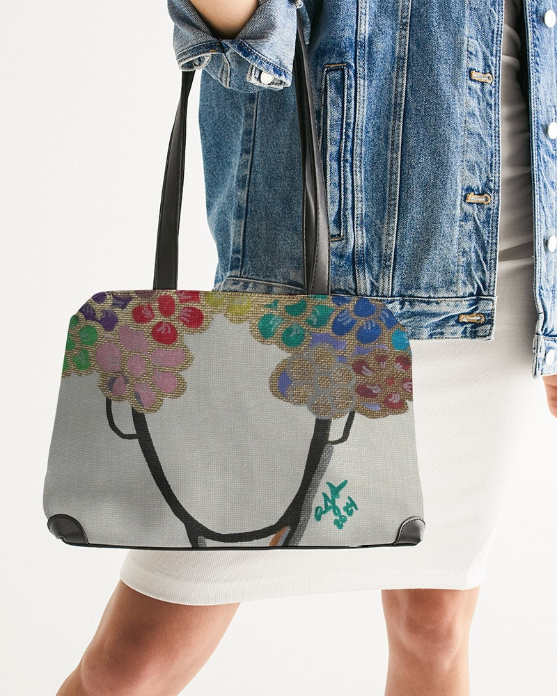 Daisy Diva Print Shoulder Bag