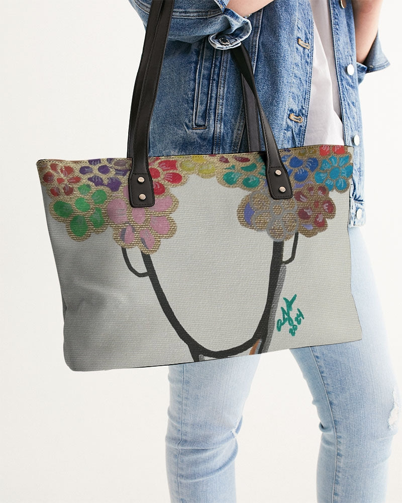 Daisy Diva Print Stylish Tote