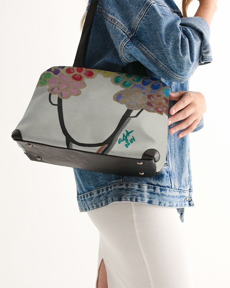 Daisy Diva Print Shoulder Bag