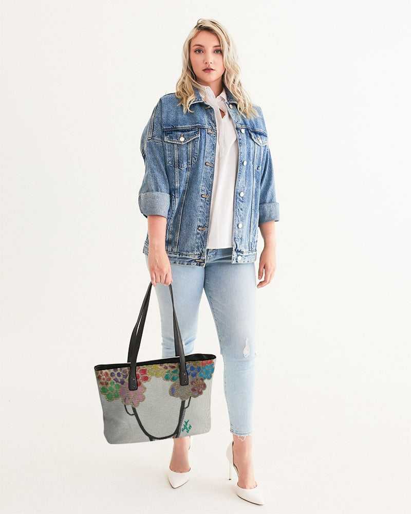 Daisy Diva Print Stylish Tote