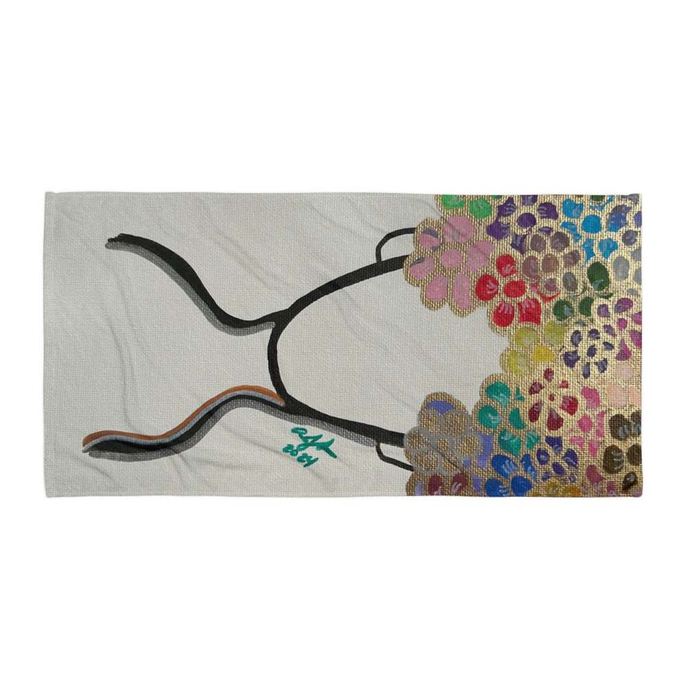 Daisy Diva Beach Towel